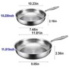 Cowenhey Titanium Pan with Hammer & Lid & Shovel, Titanium