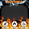 100 x 60 cm Fireproof Mat for Indoor Use, Fireproof