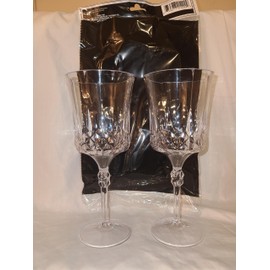 Two (2) Plastic Wine Glasses