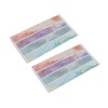 24pcs Bathroom Non Slip Strips Colorful Firm Sticking Waterproof Rubber