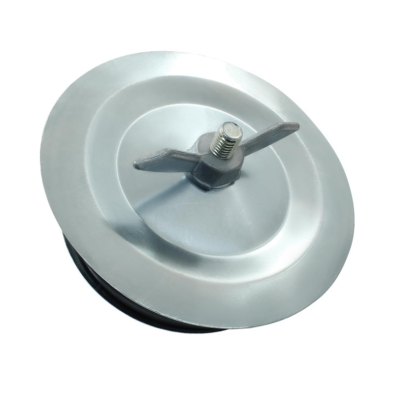 HARSKIYER 6 Inch Sewer Cleanout Cap, Durable Mechanical Test Plug