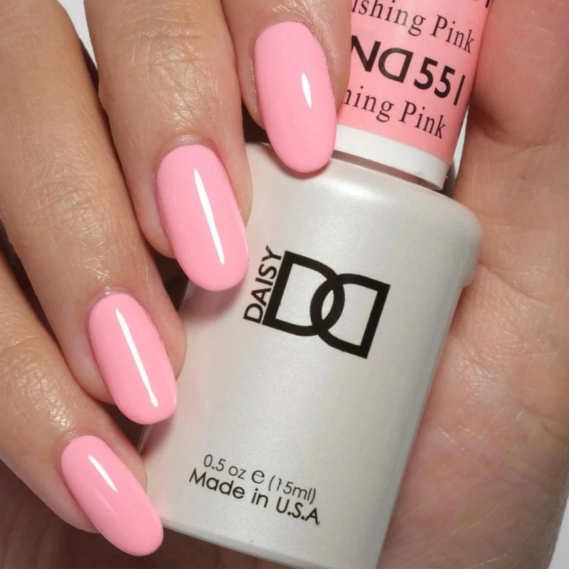 DND Matching Polish Set Gel & Lacquer 551 Blushing Pink