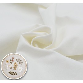 10pcs White Cotton Embroidery Fabric, 30x30cm 21 Stitch Plain Cross Stitch，Embroidery Fabric