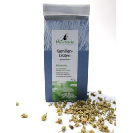 HEUSCHRECKE Organic chamomile flowers, whole (2 x 40 g)