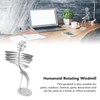 Metal Rotating Windmill Wind Braking Figurine Humanoid Rotating Windmill Home