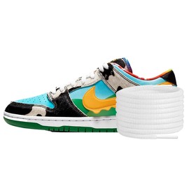 Proof Culture - Premium White Oval Athletic Shoelaces | New Round Shoe Laces for Sneakers, Dunk SB Laces and Foamposite Shoestring (54", White)