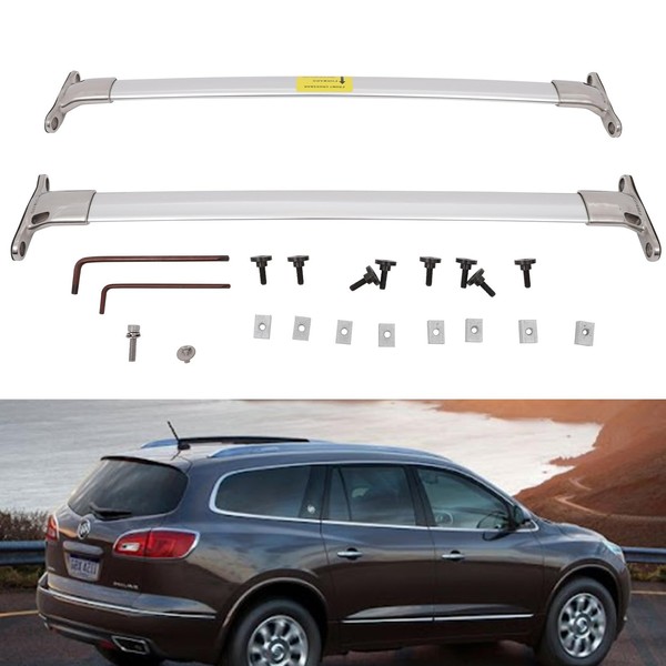 KILOAUTO Roof Rack Cross Bars 165LBS Luggage Carrier fit for
