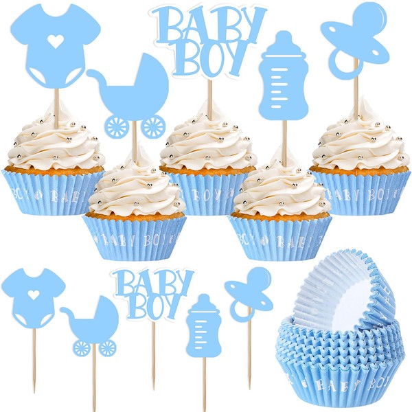Suttmin 250 Pcs Baby Shower Party Favors 150 Baby Shower
