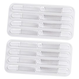 ORFOFE 2 Sets Clear Heel Liners of Transparent Gel Heel Protectors for Sports Practical and Comfortable Foot Pads for All Shoe Types Total