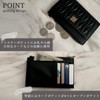 Crossmarbery Fragment Case Slim Wallet with Coin Pocket Quilted Lightweight