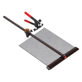 DYRABREST Manual Tile Cutter 35.4 inch Porcelain Ceramic Tile Cutter Professional Tile Cutter Tool Kit with Dividing Pliers, 2 Cutting Blades for Cutting Tiles, Glass, Wall Tiles and Glazed Tiles
