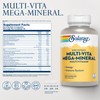 SOLARAY Multi-Vita Mega-Mineral Multivitamin for Women and Men with Vitamin