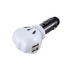 ナポレックス(Napolex) 車用シガーソケット USB端子2口 USB2 4A 12V車専用ヒューズ付10A(30mm) 通電モニター付 タブレット スマホ同時充電可 カー用品