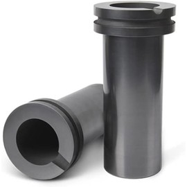 CYSFETENA 3 kg Graphite Crucible for Melting Furnace, High Purity Graphite Crucible for Melting Gold, Silver and Precious Metals, Graphite Casting Mould for Jewellery Making and Metal Casting