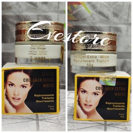 Crema Facial Tratamiento Colágeno Extra BLANCO 3riple Acción 👌👌 50g X 1 AUTÉNTICA