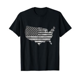 USA Flag Stars and Stripes America T-Shirt