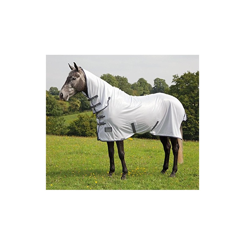 Shires Tempest Original Fly Combo Full Neck Rug in White