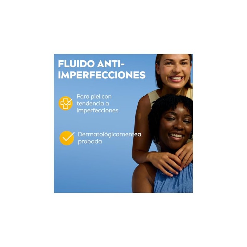 Protector Solar Facial NIVEA SUN Fluido Diario Derma Skin Clear