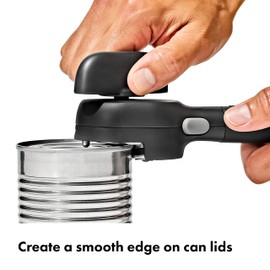 OXO Good Grips Smooth Edge Can Opener, Black