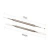 Makeup Spatula-Osinee 2PCS Professional Stainless Steel Cosmetic Makeup Spatulas &