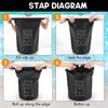 EDSRDPLT Shark-Shaped Anchor Buoy with 20L Waterproof Dry Bag Kayak