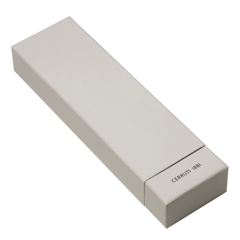 Cerruti 1881 Zoom Ballpoint Pen in Silver with Blue Refill,