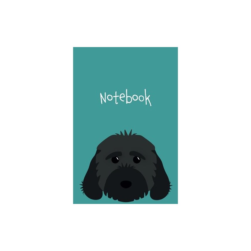Notebook: Cute Cockapoo Lined Journal, 120 pages, ideal for a