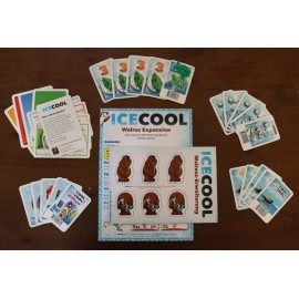 Icecool Ice Cool Board Game Promo Mini Expansions New Unused  - Brian Gomez Designer Cards