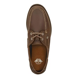 Dockers Men’s Vargas Leather Handsewn Boat Shoe,Rust, 11 M US