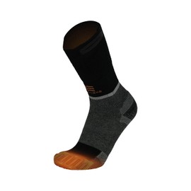 Fieldsheer Merino Heated Socks with Battery Pack for Men and Women - Dark Grey, Small
