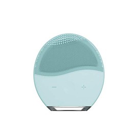 ZETA Cepillo Limpiador Facial Waterproof IPX7 con Silicona Higienica - Verde