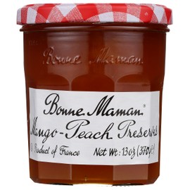 Bonne Maman Mango-Peach Preserves, 13 Ounce Jars (Pack of 3)