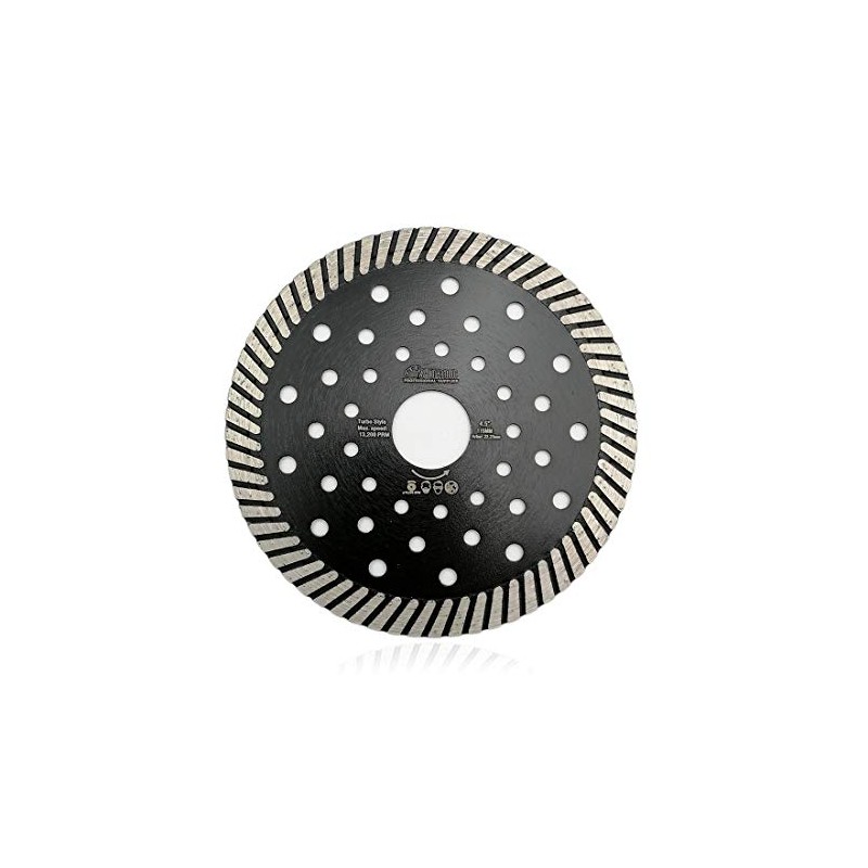 4.5“/115mm Hard Granite Diamond Cutting Disc with Multi Holes for