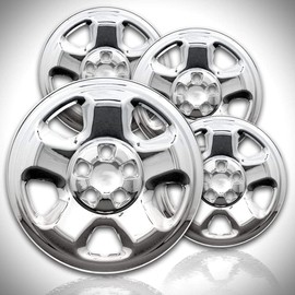 17" Chrome Wheel Skin Kit fits Honda Pilot 2011-2015 - ABS 4 Pack
