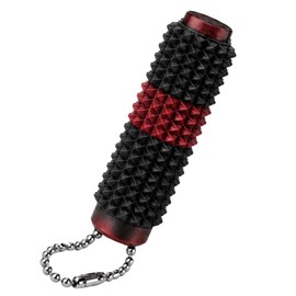 LittleApartment 5-in-1 Multi-Sensory Mechanical Slider, Hand Spinner, Clicking, Fingertip Stimulation, Textured Grip, Chain Included, Kill Time, Change Mood, Hand Play Goods, Present, Red