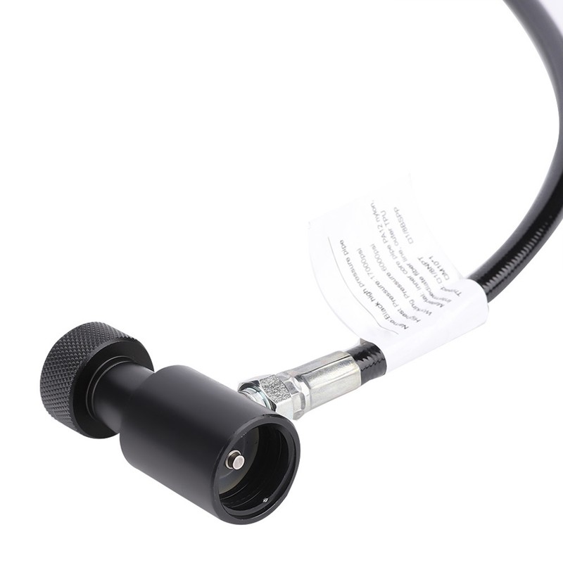 CO2 Cylinder Refill Adapter with Hose for Sodastream Filling G1/2