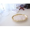 RELIGHT Natural Stone, Crystal, Ripple, Feather, Small Plate, 2-piece Set,