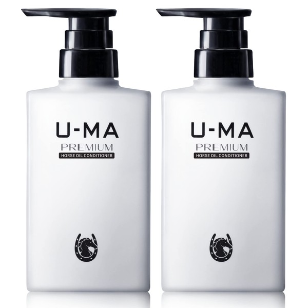 U-MA Uma Conditioner, Premium Volume Up Conditioner, For Men, 10.1 fl oz (300 ml), Set of 2 (4 Months)