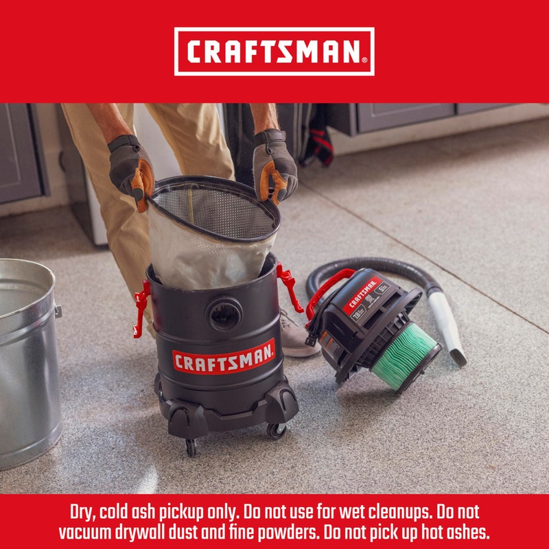 CRAFTSMAN CMXZVBE38810 Grill & Ash Vacuum Drum Filter for Cold