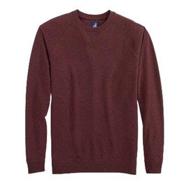 johnnie-O Freeman Fleece Crewneck Sweatshirt Maroon/M