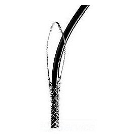 Hubbell Wiring Systems 02201020 Kellems Tin-Coated Bronze Standard Duty Support Grip, Single Eye, Closed Mesh, Single Weave, 2150 lbs Breaking Strength, 1.75"-1.99" Cable Diameter