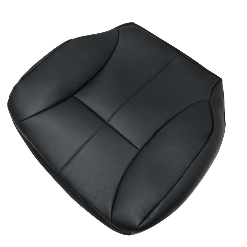 FZJDSD 2PCS Black Driver & Passenger Side Bottom Replacement Leather