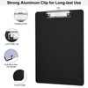 Metal Clipboards, 2 Pack Heavy Duty Aluminum Clipboards 12 x