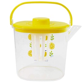 Skater CM10 Cold Water Bottle with Infuser, Cold Tea Pot, Lemon, 0.4 fl oz (1.2 L)