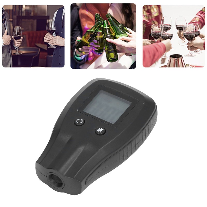Alcohol Breathalyzer Automatic Alarm Rugged Case Small Accurate Alcohol Breathalyzer
