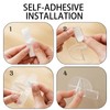 Dexprosy 6Pcs Wall Mounted Eyeglass Holder – Clear Sunglasses Storage