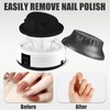 Electric Nail Polish Remover Machine, Soaking Bowl acetone proof, Acrylic