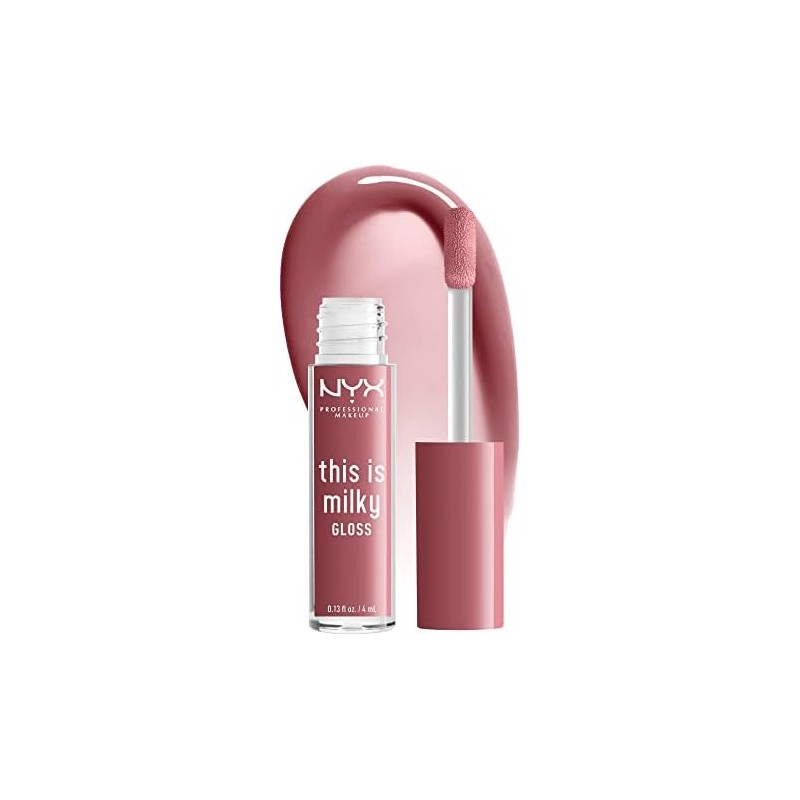 NYX PROFESSIONAL MAKEUP This Is Milky Gloss, Vegan Lip Gloss,