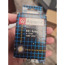 Altronix Part # RB5 - Relay Module 6 VDC or 12 VDC w/ DPDT Contacts