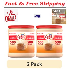 Coffee-mate (2 Pack) Nestle Coffee mate Original Powdered Coffee Creamer, 35.3 oz